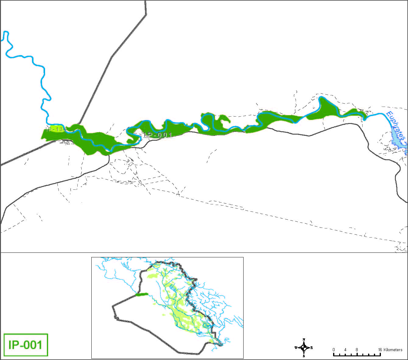 Small farms from Syrian border to Haditha dam (Watet Al-Rahbah - Rehana- Sagrah- AlAkhder- AlKhasfe- AlHasah)