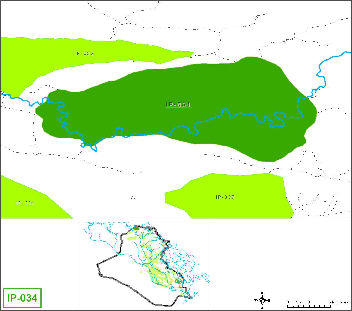 Small farms at springs in the Dohouk muhafadha in the Tigris river basin