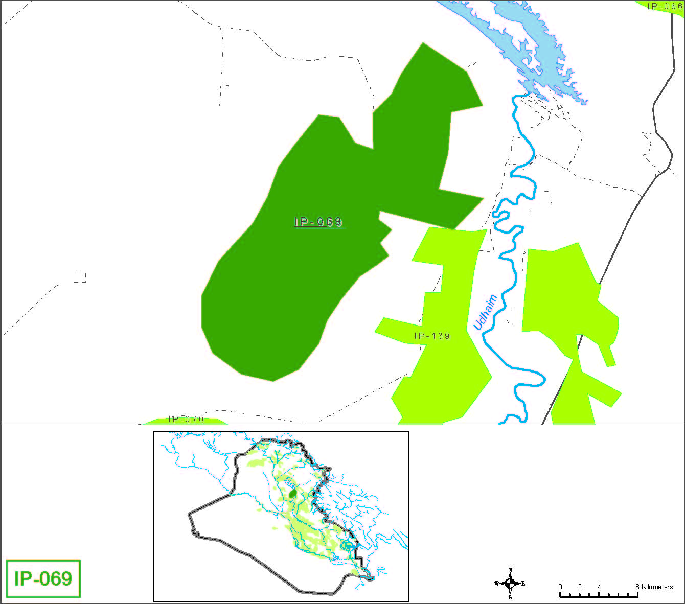 Small farms at springs in the Salahuddin muhafadha in the Adhaim river basin