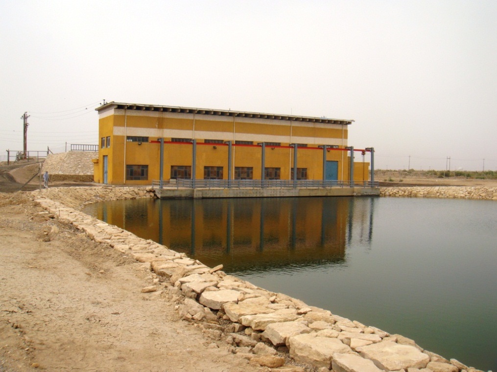 E. Al-Garraf pump station / drainage