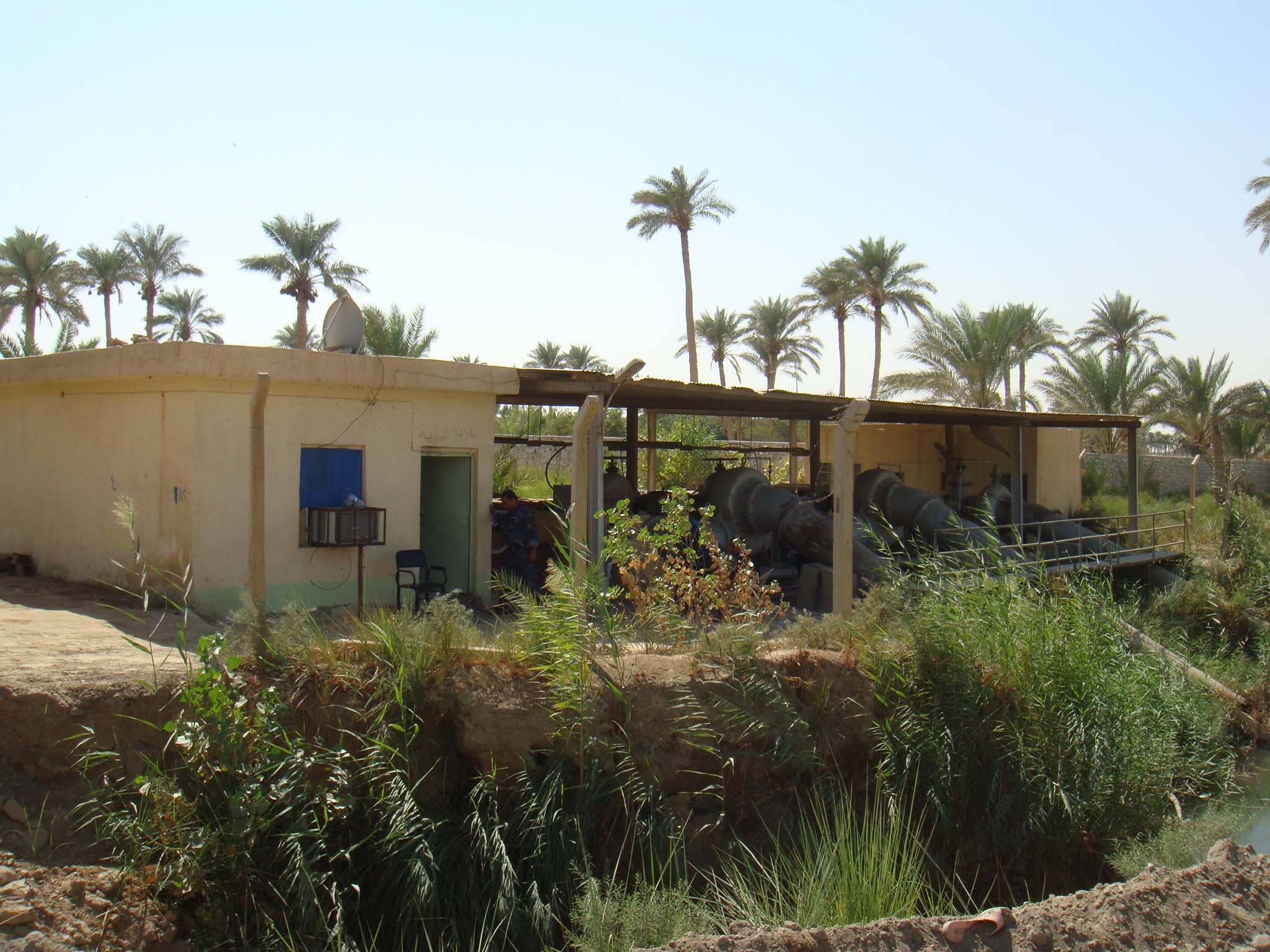 North Al-Kufa pump station (drainage)