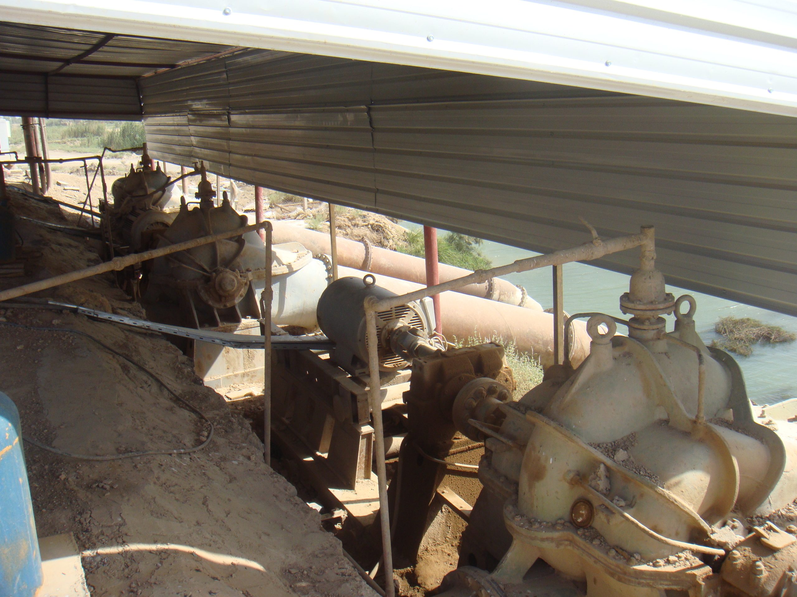 Horizontal Abu-Sabkha irrigation pump station  NEW