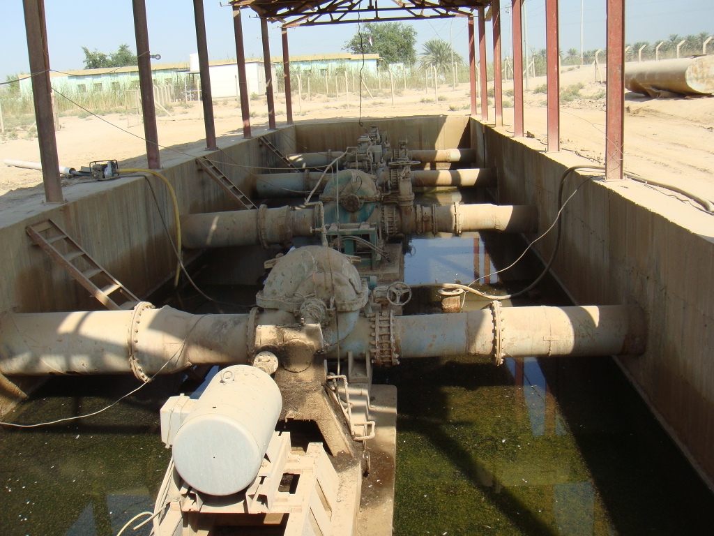 Jarf Al-Sakher drainage station