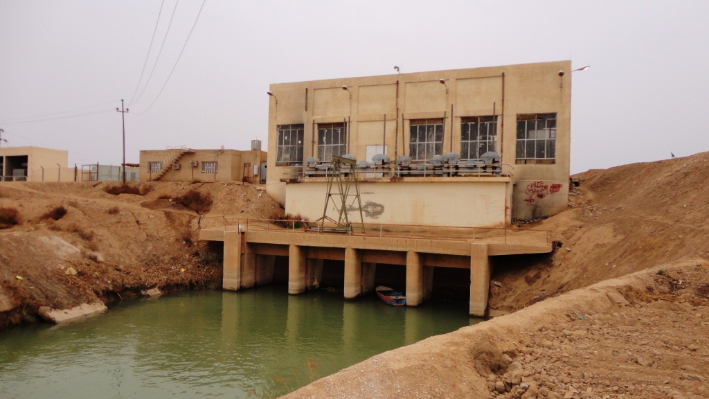 Shahamiya irrigation pumping station